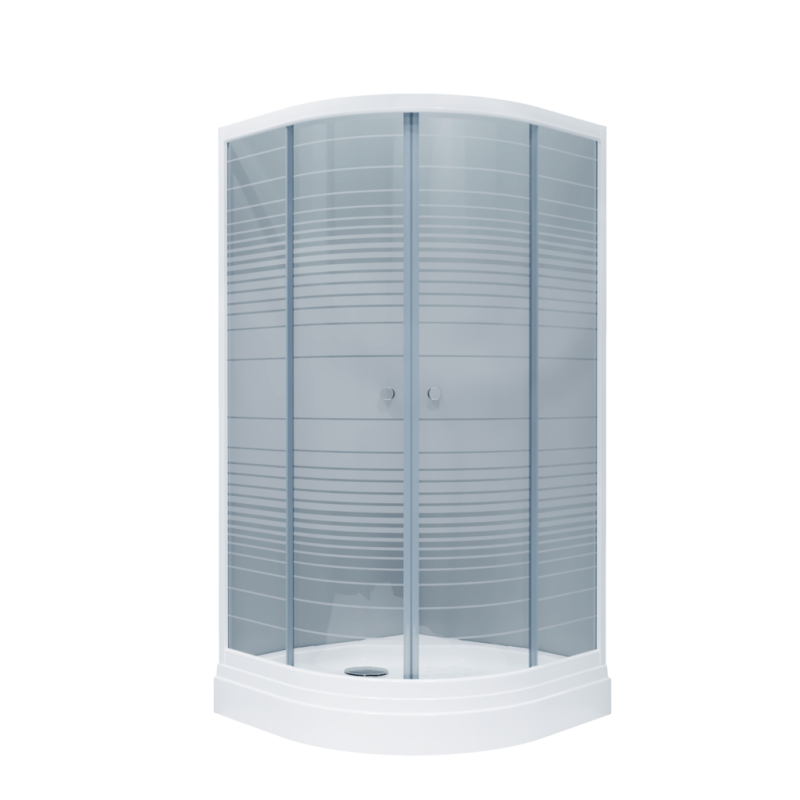 Душевой уголок Triton Полосы А1 100x100 с поддоном (000000220)